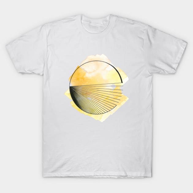 Geometric Desert T-Shirt by rossjdesigns